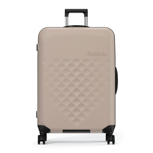 Rollink Flex 360 Spinner Suitcases Warm Grey
